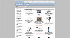 Desktop Screenshot of frankstools.com